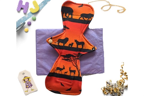 Click to order  12 inch Cloth Pad Serengeti Sunset now